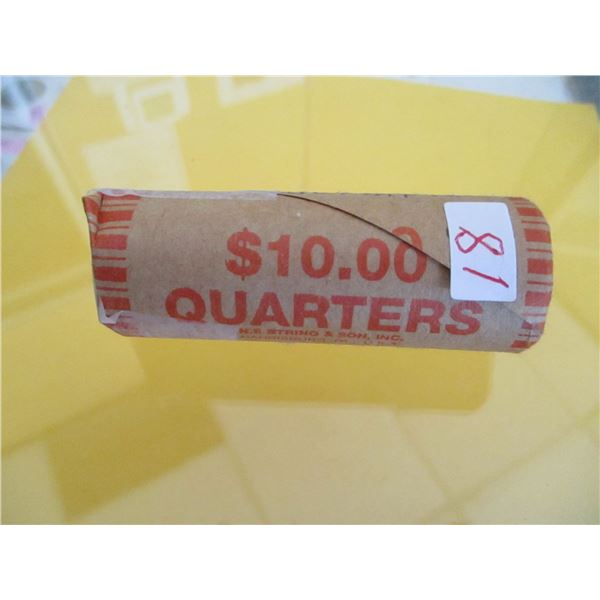 ROLL OF SPECIAL OLYMPIC QUARTERS