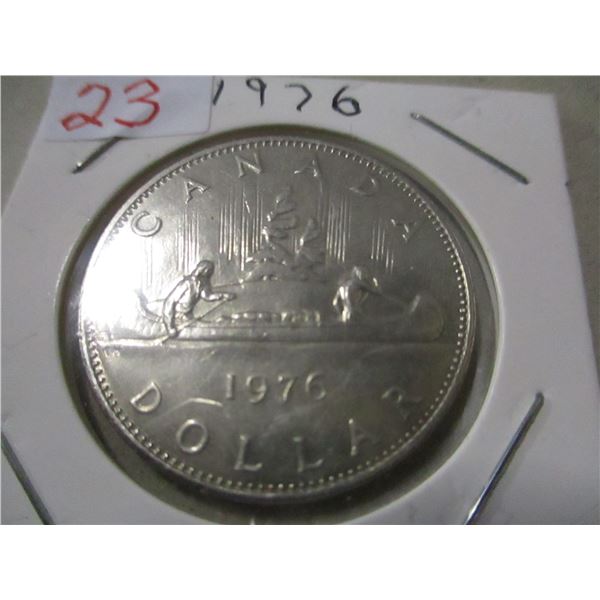 1976 CANADA DOLLAR COIN