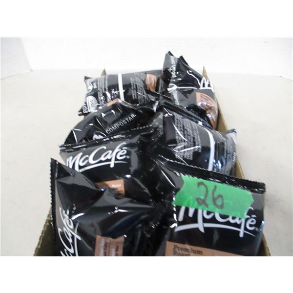 FLAT C/W 13 PACKAGES MCCAFE MEDIUM DARK ROAST COFFEE
