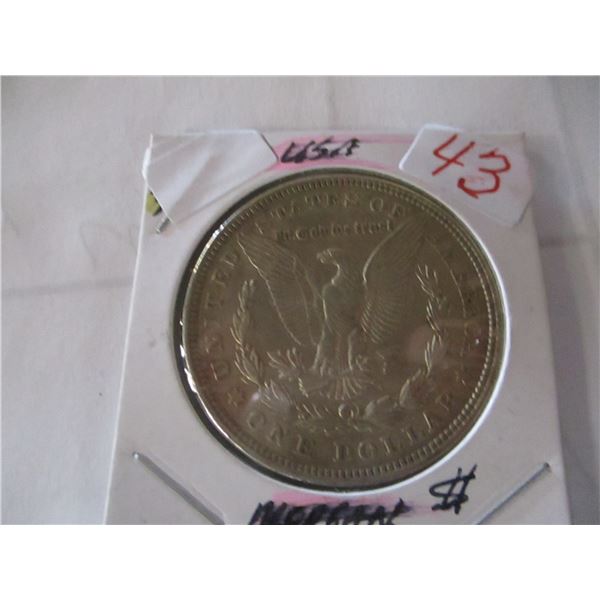 1921 USA CARSON CITY SILVER DOLLAR (SILVER CONTENT NOT VERIFIED - AS IS - NOT TESTED)