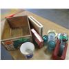 Image 3 : BOX C/W INSULATORS, FLASHLITE, ETC