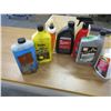 Image 1 : TOTE C/W ASSORTED OILS & CLEANERS