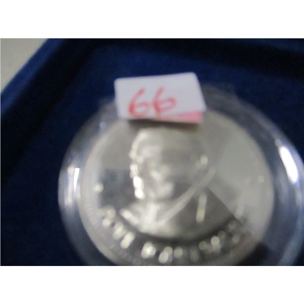 1984 POPE JOHN PAUL II PROOF VISIT TO ALBERTA MEDALLION