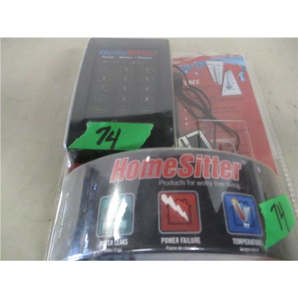 HOMESITTER FOR TEMPERATURE, WATER & POWER