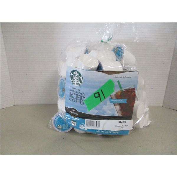 SHELF PULLS (AS IS):  SWEETENED ICED COFFEE (48 PACK) - BOX