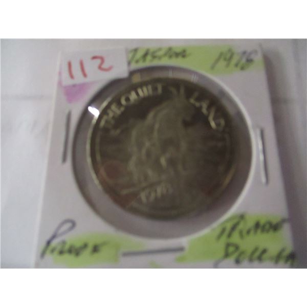 1978 PROOF JASPER CANADA TRADE DOLLAR