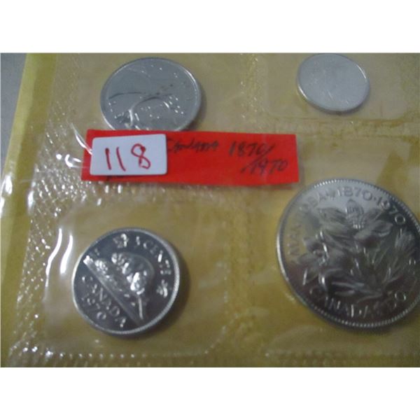 1970 PROOF MANITOBA MINT SEALED COIN SET