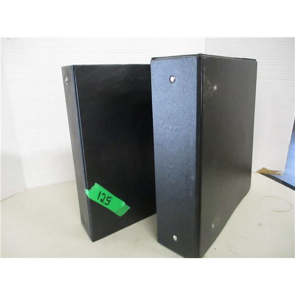 2 - 2 1/2" RING BINDERS