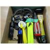 Image 2 : BOX C/W COMBINATION LOCK, TOOLS, LIGHTS, ETC