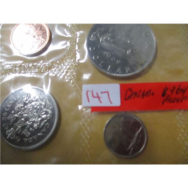 1969 PROOF CANADA MINT SEALED COIN SET