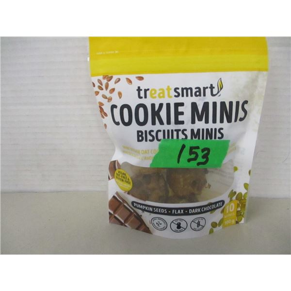 SHELF PULLS (AS IS):  COOKIE MINIS DARK CHOCOLATE & PUMPKIN SEEDS - BAG