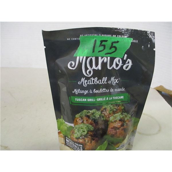 SHELF PULLS (AS IS):  MARIOS MEATBALL MIX (90G) - BAG