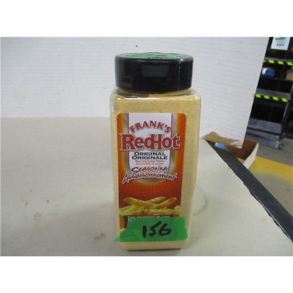 SHELF PULLS (AS IS):  FRANKS RED HOT SEASONING (434 G) - JAR