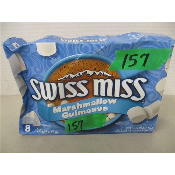 SHELF PULLS (AS IS):  SWISS MISS HOT CHOCOLATE MIX (8 PACKAGES X 39G) - BUNDLE