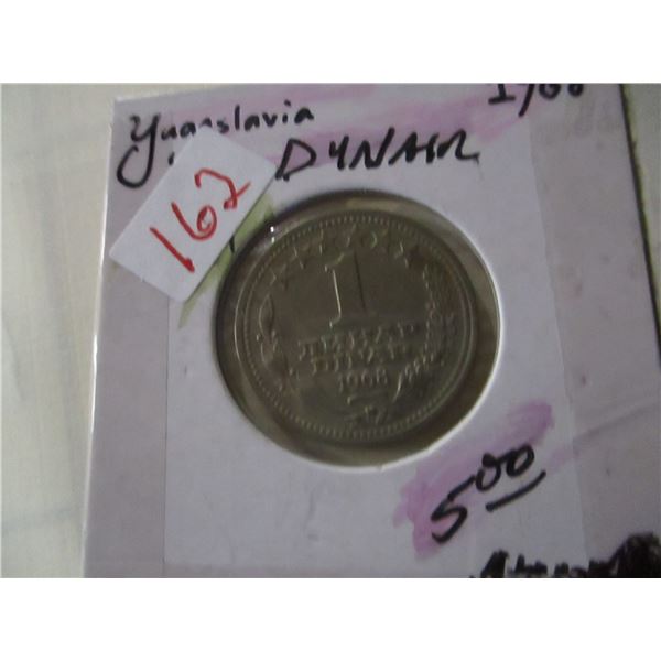 1968 - 1981 YUGOSLAVIA 10 PESO COIN SET