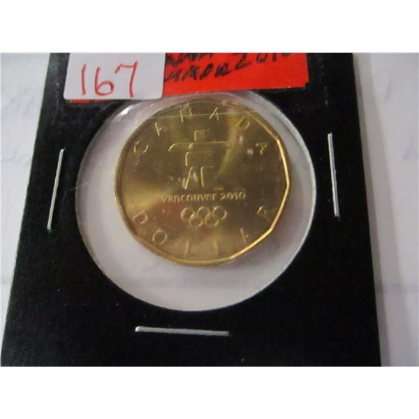 2010 PROOF OLYMPIC CANADA DOLLAR
