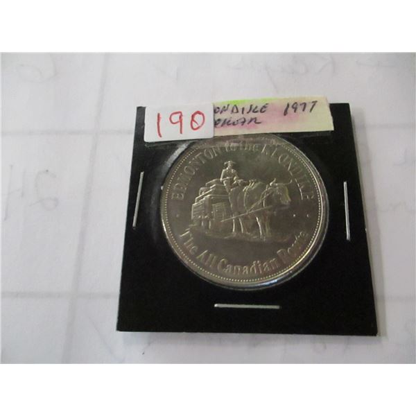 1977 EDMONTON KLONDIKE DOLLAR
