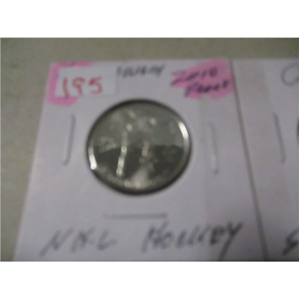 2018? PROOF CAMEO NHL MINT QUARTER SET