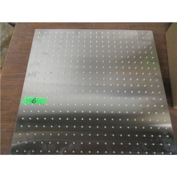 NEW:  20" X 20" SQUARE HAINGING SHOWER HEAD