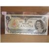 Image 1 : 1973 CRISP UNCIRCULATED LAST OF CANADA $1 BILL
