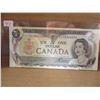 Image 2 : 1973 CRISP UNCIRCULATED LAST OF CANADA $1 BILL