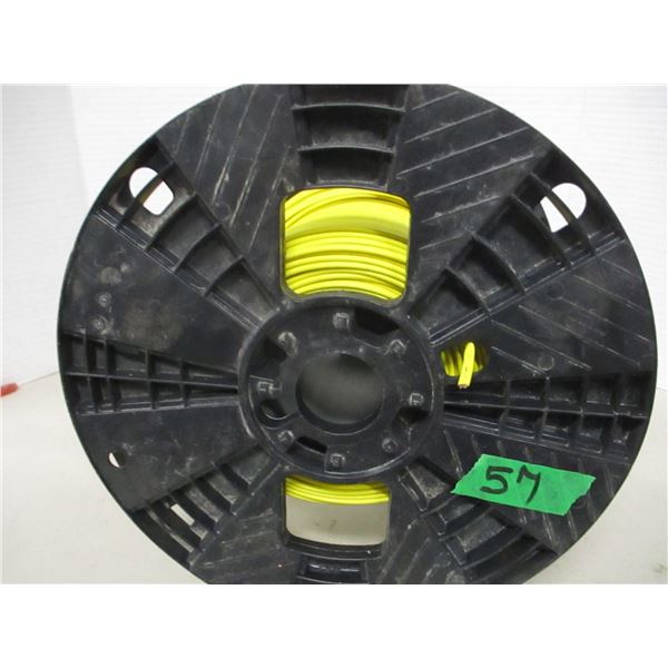 PART ROLL OF YELLOW WIRE