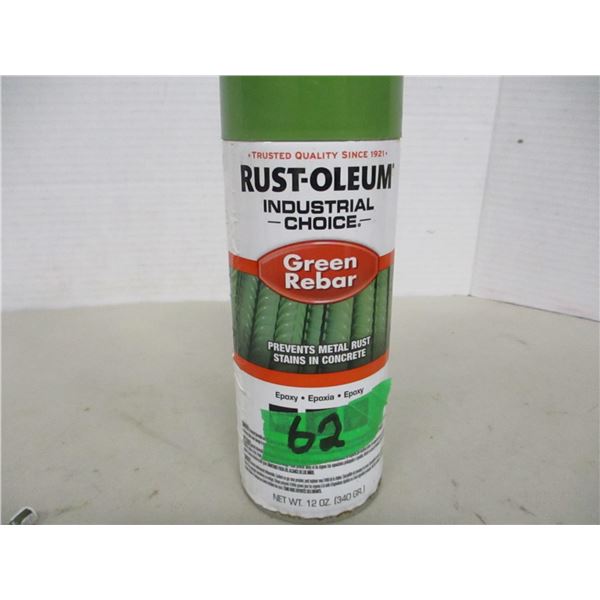 RUSTOLEUM GREEN REBAR PAINT (340G) - CAN