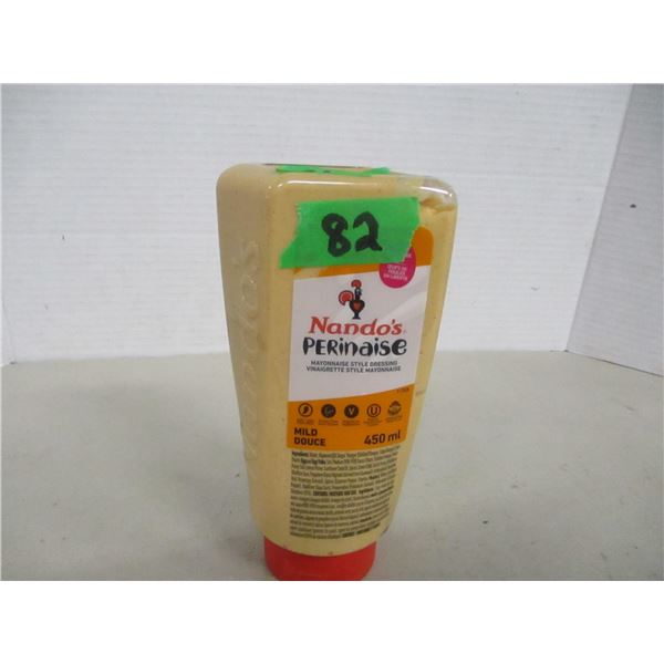 FREIGHT DAMAGE (AS IS):  NANDOS PERINAISE DRESSING (450 ML) - BOTTLE