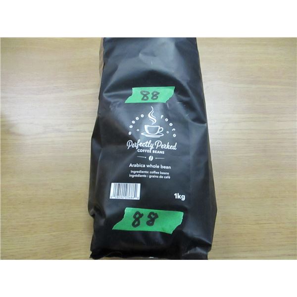 FREIGHT DAMAGE (AS IS):  ARABICA WHOLE BEAN COFFEE (APPROX. 1 KG) - BAG