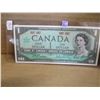 Image 1 : 1964 MINT NO SERIAL NUMBER BANK OF CANADA $1 BILL