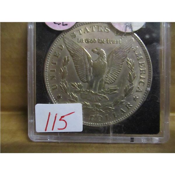 1886 CARSON CITY USA MORGAN SILVER DOLLAR (NOT TESTED - AS IS - SILVER CONTENT NOT VERIFIED)