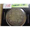 Image 1 : 1919 KING GEORGE V CANADA SILVER HALF DOLLAR