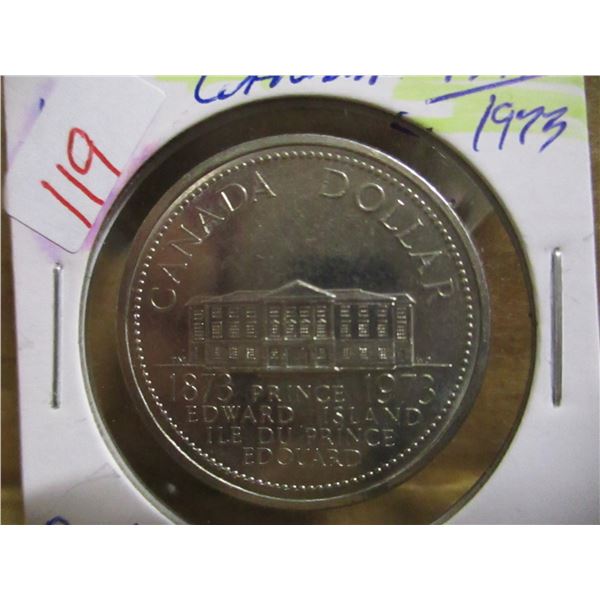 1873 - 1973 PRINCE EDWARD ISLAND DOLLAR