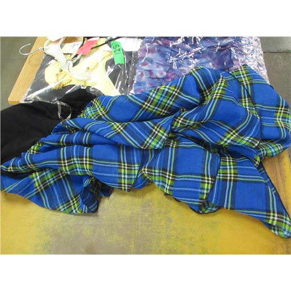 NEW:  TRAY C/W GIRLS CLOTHING (SHIRTS, DRESSERS, ETC) (SIZE 5 - 6)