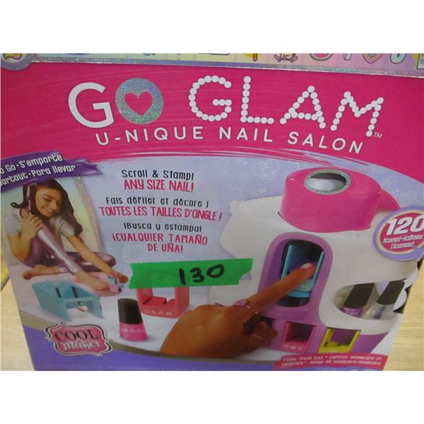 LEGO PIECES, NAIL MANICURE KIT