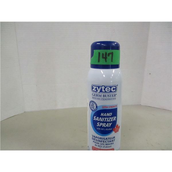 SHELF PULLS (AS IS):  SZYTEC HAND SANITIZER (352G) - PER CAN