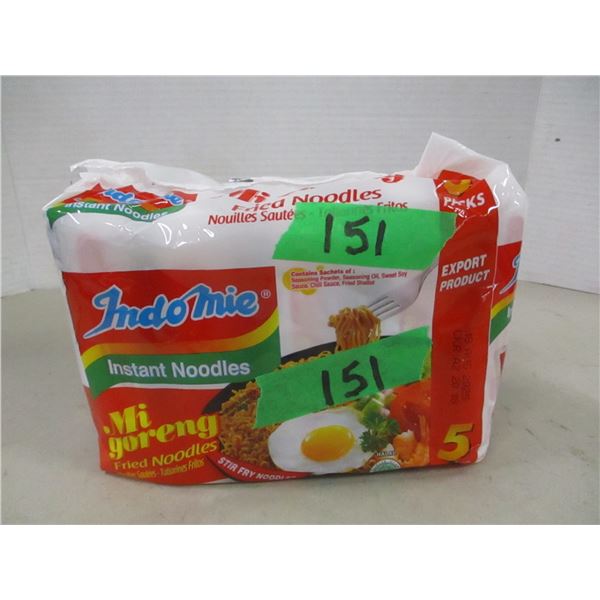 SHELF PULLS (AS IS):  INSTANT NOODLES (5 PACKAGES) - BUNDLE