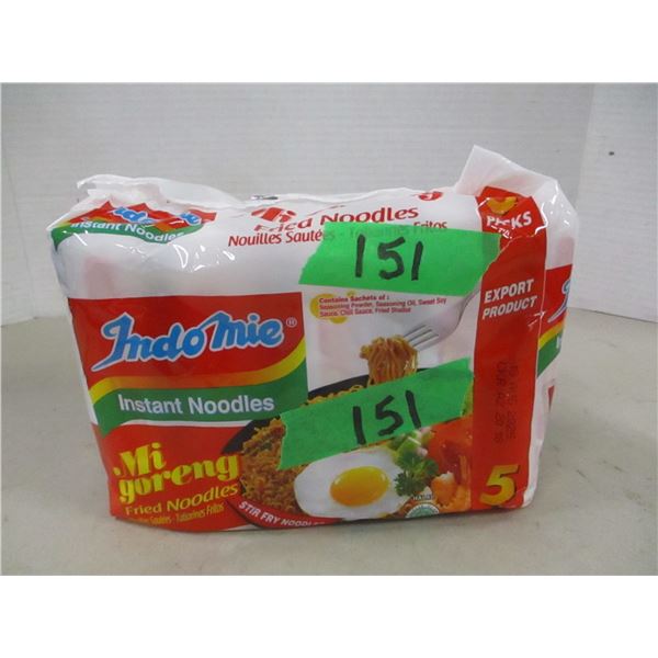 SHELF PULLS (AS IS):  INSTANT NOODLES (5 PACKAGES) - BUNDLE