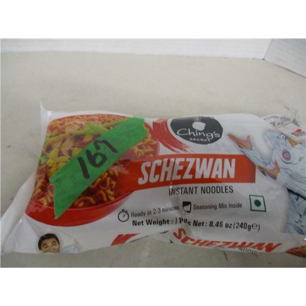 SHELF PULLS (AS IS):  SCHEZWAN INSTANT NOODLES (8.46 OZ) - PACKAGE
