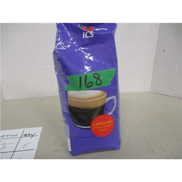 SHELF PULLS (AS IS):  CAPPUCINO CREMA CATALANA FLAVOR (1000G) - BAG