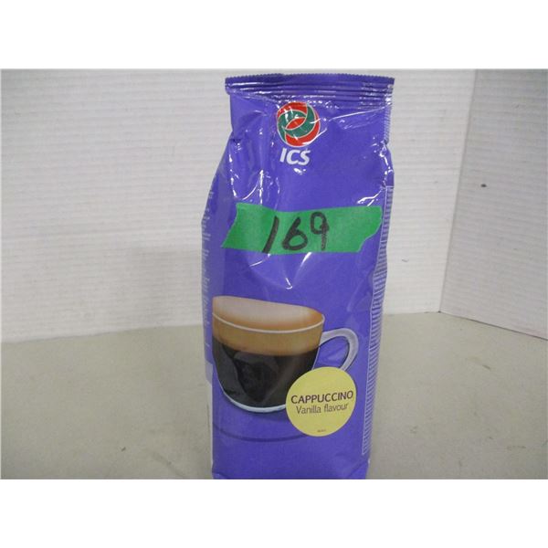 SHELF PULLS (AS IS):  CAPPUCINA VANILLA FLAVOR (1000G) - BAG