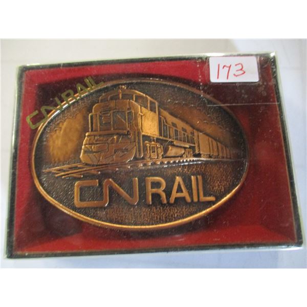 CN RAIL BELT BUCKLE