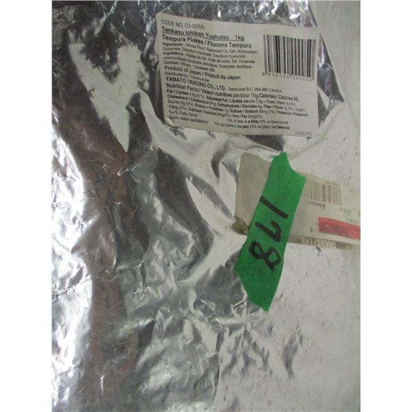 SHELF PULLS (AS IS):  TEMPURA BATTER - LARGE BAG