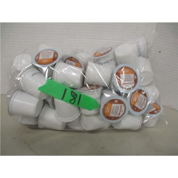 SHELF PULLS (AS IS):  CARAMEL COCONUT COFFEE (50 K-CUPS) - BAG