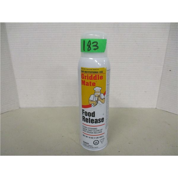 SHELF PULLS (AS IS):  GRIDDLE MATE COOKING SPRAY (453G) - CAN