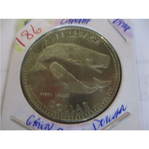 1979 CANADA GREEN PEACE DOLLAR