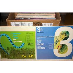 Box of Misc. LP Records