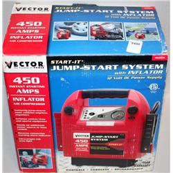 Jump Start System With Inflator