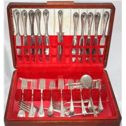 Silver Plated Flatware Set