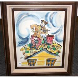 Framed Print by Max Jaffee Framed Print 24 x 28